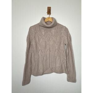 The Cashmere Project Tan Knit Sweater Size Small